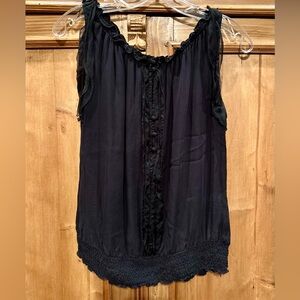 White House Black Market silk top
